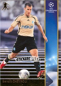 Sticker Benoît Cheyrou - UEFA Champions League 2008-2009. Trading Cards n. 146 - Panini