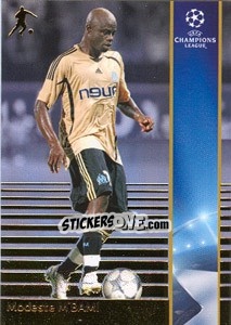 Sticker Modeste M'Bami - UEFA Champions League 2008-2009. Trading Cards - Panini