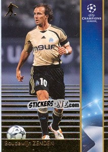 Cromo Boudewijn Zenden - UEFA Champions League 2008-2009. Trading Cards - Panini