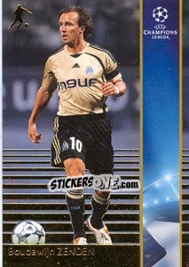 Sticker Boudewijn Zenden - UEFA Champions League 2008-2009. Trading Cards n. 149 - Panini