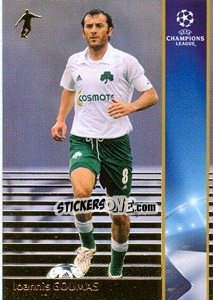 Sticker Ioannis Goumas - UEFA Champions League 2008-2009. Trading Cards n. 153 - Panini