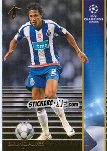 Figurina Bruno Alves - UEFA Champions League 2008-2009. Trading Cards - Panini