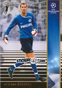 Sticker Andreas Isaksson - UEFA Champions League 2008-2009. Trading Cards - Panini