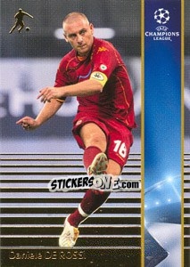 Cromo Daniele De Rossi - UEFA Champions League 2008-2009. Trading Cards - Panini