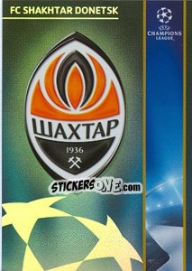 Sticker Emblem - UEFA Champions League 2008-2009. Trading Cards - Panini