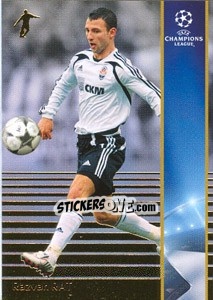 Cromo Razvan Rat - UEFA Champions League 2008-2009. Trading Cards - Panini