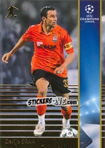Sticker Darijo Srna - UEFA Champions League 2008-2009. Trading Cards n. 191 - Panini