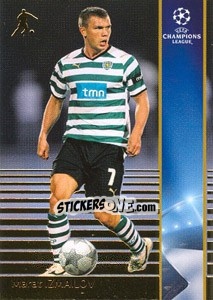Sticker Marat Izmailov - UEFA Champions League 2008-2009. Trading Cards n. 195 - Panini