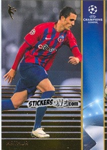 Sticker Arthur - UEFA Champions League 2008-2009. Trading Cards n. 205 - Panini