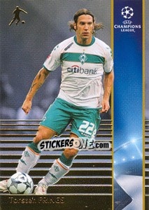 Sticker Torsten Frings - UEFA Champions League 2008-2009. Trading Cards n. 217 - Panini