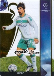 Sticker Diego - UEFA Champions League 2008-2009. Trading Cards n. 218 - Panini