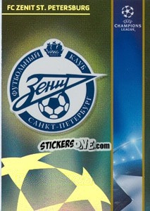 Figurina Emblem - UEFA Champions League 2008-2009. Trading Cards - Panini