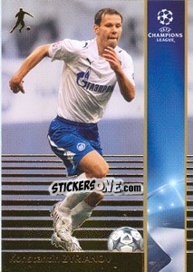 Cromo Konstantin Zyryanov - UEFA Champions League 2008-2009. Trading Cards - Panini