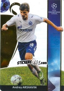 Sticker Andrey Arshavin - UEFA Champions League 2008-2009. Trading Cards n. 227 - Panini