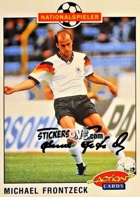 Sticker Michael Frontzeck - Bundesliga Fussball 1992-1993 Action Cards - Panini