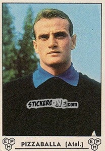 Sticker Pierluigi Pizzaballa - Calciatori 1964-1965 n. 4 - Panini