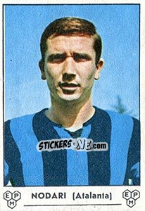 Sticker Franco Nodari - Calciatori 1964-1965 - Panini