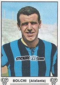 Sticker Bruno Bolchi - Calciatori 1964-1965 - Panini