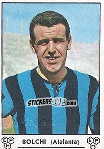 Sticker Bruno Bolchi - Calciatori 1964-1965 n. 6 - Panini