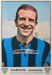 Cromo Pietro Gardoni - Calciatori 1964-1965 - Panini
