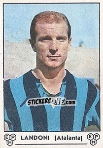 Cromo Graziano Landoni - Calciatori 1964-1965 - Panini