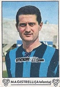 Sticker Luciano Magistrelli - Calciatori 1964-1965 n. 14 - Panini