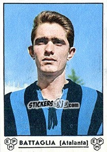 Sticker Roberto Jose Battaglia - Calciatori 1964-1965 - Panini