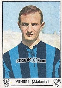 Figurina Giorgio Veneri - Calciatori 1964-1965 - Panini