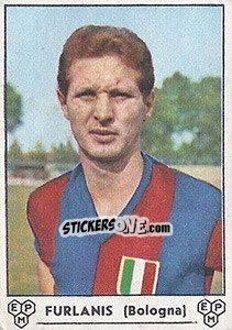 Sticker Carlo Furlanis - Calciatori 1964-1965 n. 19 - Panini