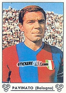 Sticker Mirko Pavinato - Calciatori 1964-1965 n. 21 - Panini