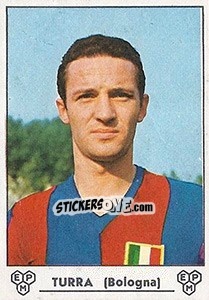 Sticker Faustino Turra - Calciatori 1964-1965 - Panini