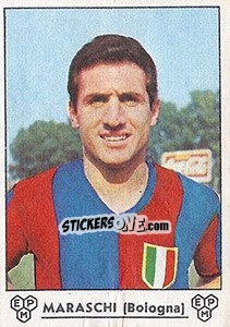 Sticker Mario Maraschi - Calciatori 1964-1965 n. 32 - Panini