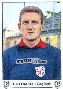 Cromo Angelo Colombo - Calciatori 1964-1965 - Panini