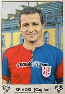 Cromo Enrico Spinosi - Calciatori 1964-1965 - Panini