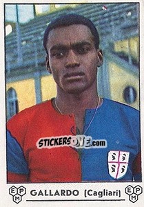 Figurina Felix Alberto Gallardo - Calciatori 1964-1965 n. 44 - Panini