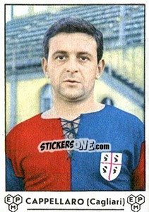 Sticker Renzo Cappellaro - Calciatori 1964-1965 - Panini