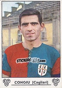 Cromo Antonio Congiu - Calciatori 1964-1965 - Panini