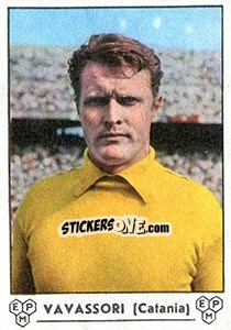 Sticker Giuseppe Vavassori - Calciatori 1964-1965 n. 52 - Panini