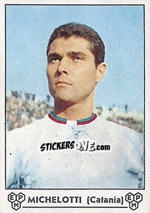 Sticker Giorgio Michelotti - Calciatori 1964-1965 n. 54 - Panini