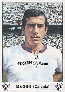 Sticker Alvaro Biagini - Calciatori 1964-1965 n. 57 - Panini