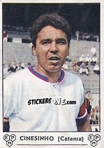 Sticker Sidney C. Cunha Cinesinho - Calciatori 1964-1965 - Panini