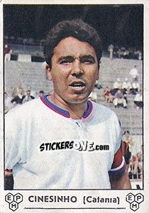 Sticker Sidney C. Cunha Cinesinho - Calciatori 1964-1965 n. 58 - Panini