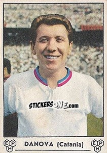 Sticker Giancarlo Danova - Calciatori 1964-1965 n. 59 - Panini