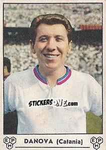 Sticker Giancarlo Danova - Calciatori 1964-1965 - Panini