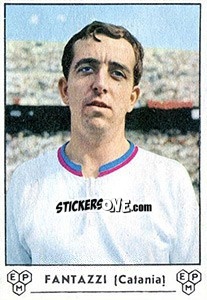 Sticker Renzo Fantazzi - Calciatori 1964-1965 n. 62 - Panini