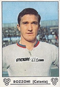 Cromo Orlando Rozzoni - Calciatori 1964-1965 - Panini