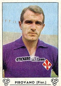Sticker Giovan Battista Pirovano - Calciatori 1964-1965 n. 70 - Panini
