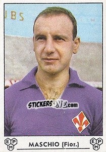 Sticker Humberto Maschio - Calciatori 1964-1965 n. 73 - Panini