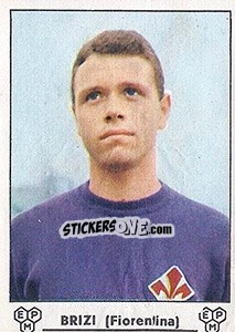 Sticker Giuseppe Brizi - Calciatori 1964-1965 n. 78 - Panini