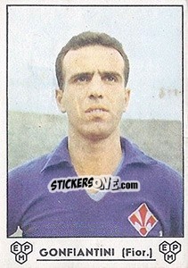 Figurina Piero Gonfiantini - Calciatori 1964-1965 - Panini
